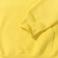 Sudadera con capucha unisex R-575m-0. Color amarillo.