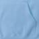 Sudadera con capucha unisex R-575m-0. Color azul cielo.