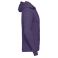 Sudadera con capucha unisex R-575m-0. Color púrpura mármol.