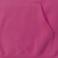 Sudadera con capucha unisex R-575m-0. Color rosa.