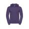 Sudadera con capucha unisex R-575m-0. Color púrpura mármol.