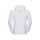 Sudadera con capucha unisex R-575m-0. Color blanco.