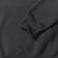Sudadera con capucha unisex R-575m-0. Color negro.