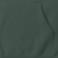 Sudadera con capucha unisex R-575m-0. Color verde botella.