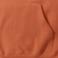 Sudadera con capucha unisex R-575m-0. Color naranja.