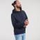 Sudadera con capucha unisex R-575m-0. Color marino.
