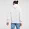 Sudadera con capucha unisex R-575m-0. Color blanco.