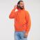Sudadera con capucha unisex R-575m-0. Color naranja.