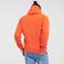 Sudadera con capucha unisex R-575m-0. Color naranja.