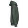 Sudadera con capucha niño R-575b-0. Color verde botella.