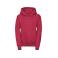 Sudadera con capucha niño R-575b-0. Color rojo clásico.