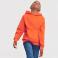 Sudadera con capucha niño R-575b-0. Color naranja.