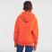 Sudadera con capucha niño R-575b-0. Color naranja.
