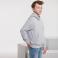 Sudadera con capucha niño R-575b-0. Color light oxford.