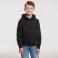 Sudadera con capucha niño R-575b-0. Color negro.