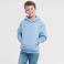 Sudadera con capucha niño R-575b-0. Color azul cielo.