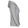 Sudadera con capucha y cremallera mujer R-266f-0. Color light oxford.