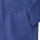 Sudadera con capucha y cremallera mujer R-266f-0. Color royal brillante.