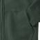 Sudadera con capucha y cremallera mujer R-266f-0. Color verde botella.