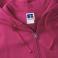 Sudadera con capucha y cremallera mujer R-266f-0. Color rosa.