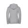 Sudadera con capucha y cremallera mujer R-266f-0. Color light oxford.