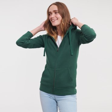 Sudadera con capucha y cremallera mujer R-266f-0 Sudadera con capucha y cremallera mujer R-266f-0