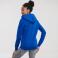 Sudadera con capucha y cremallera mujer R-266f-0. Color royal brillante.