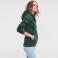 Sudadera con capucha y cremallera mujer R-266f-0. Color verde botella.