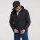 Chaqueta softshell con capucha hombre R-510M-0 Hydra Plus 2000. Color negro.