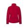 Chaqueta softshell mujer R-410F-0 Bionic. Color rojo clásico.