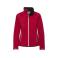 Chaqueta softshell mujer R-410F-0 Bionic. Color rojo clásico.