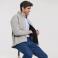 Chaqueta softshell hombre R-410M-0 Bionic. Color stone.