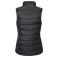 Chaleco acolchado mujer R-441F-0 Nano. Color negro.