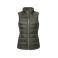 Chaleco acolchado mujer R-441F-0 Nano. Color dark olive.