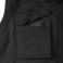 Chaleco de trabajo acolchado hombre R-014m-0. Color negro.