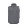 Chaleco de trabajo acolchado hombre R-014m-0. Color gris medio.