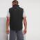 Chaleco de trabajo acolchado hombre R-014m-0. Color negro.