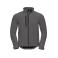 Chaqueta softshell hombre R-140m-0. Color gris titanium.