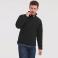 Chaqueta softshell hombre R-140m-0. Color negro.