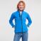 Chaqueta softshell mujer R-140f-0. Color azul azzure.
