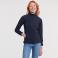 Chaqueta softshell mujer R-140f-0. Color marino.