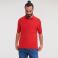 Polo básico hombre R-539m-0. Color rojo brillante.