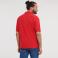 Polo básico hombre R-539m-0. Color rojo brillante.