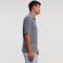 Polo básico hombre R-539m-0. Color gris medio.