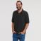 Polo básico hombre R-539m-0. Color negro.
