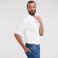 Polo básico hombre R-539m-0. Color blanco.