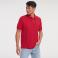 Polo básico hombre R-569m-0. Color rojo clásico.
