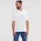 Polo básico hombre R-569m-0. Color blanco.
