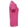 Polo básico mujer R-566F-0 Strech. Color rosa.
