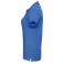 Polo básico mujer R-566F-0 Strech. Color azul azzure.